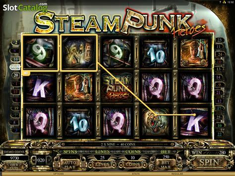Steam Punk Heroes Slot by Games Global .